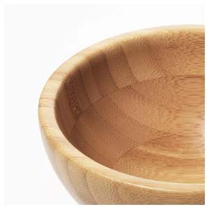 Grands bols à vaisselle pour la vaisselle Bol de service en bois réutilisable de qualité et sans danger pour les aliments - Product Image 6