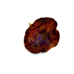 Plateau en agate personnalisable, unique, moderne, fait à la main, écologique, boutons de porte et de tiroir, différentes tailles et couleurs, cuisine - Product Image 1