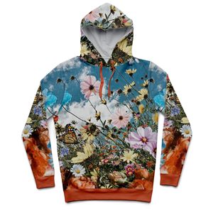Vente en gros Logo personnalisé Plus Size Sweats à capuche unis en molleton de polyester vierge pour hommes - Product Image 3