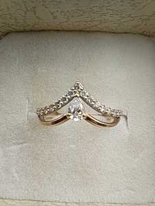 Bague en diamant Moissanite taille poire de haute qualité or 18 carats bijoux de fiançailles de mariée OEM ODM usine exportation de gros - Product Image 4