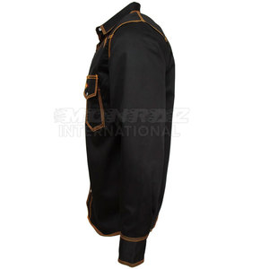 2025 Protective <b>Welding</b> fr Shirt Certified Fire Retardant <b>Clothing</b> OEM Flame Resistant <b>Welding</b> fr Shirt Plus Size Shirt - Product Image 5