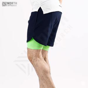 Shorts de compression décontractés à séchage rapide pour la course en plein air, imprimés mi-longueur, pour hommes, salle de sport, basketball, été - Product Image 3