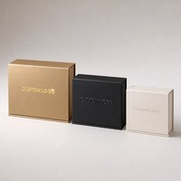 Boîte cadeau rigide magnétique dorée sur mesure pour vêtements et articles vestimentaires, emballage de luxe personnalisé, fournisseur en gros OEM ODM