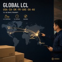 Agent maritime LCL, service porte-à-porte, Chine, États-Unis, Canada, Royaume-Uni, France, Émirats arabes unis, Arabie Saoudite, Australie, transitaire
