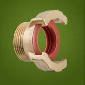 GEKA Plus K Brass <b>Threaded</b> Fitting with External 1 GEKA for Garden Water Connections - Product Image 3