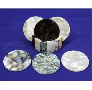 Dessous de verre classiques en marbre et en bois au prix de gros Design élégant et durable - Product Image 6