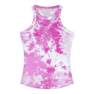 เสื้อกล้ามพิมพ์ลายความยาวสั้นสำหรับผู้หญิง, เสื้อลำลองระบายอากาศได้ดี - Product Image 1