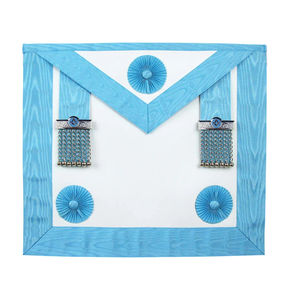 Tabliers les plus exigeants tablier maçonnique de maréchal tablier maçonnique de haute qualité tablier de loge personnalisé - Product Image 3