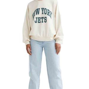 Suéter de Punto para Mujer, 100% Algodón, Manga Larga, Estampado Frontal Personalizado, Informal, para Invierno - Product Image 2