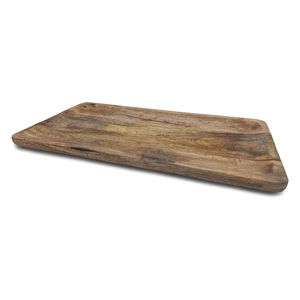 Plato de madera natural para servir, platos de madera de diseño personalizado para decoración del hogar, mesa de comedor, plato para niños, forma de paleta de helado - Product Image 6