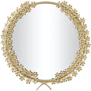 New Hot Modern Metal Wall <b>Mirror</b> in <b>Gold</b> Plated Latest Wall <b>Mirror</b> for Home Decoration New Metal Wall <b>Mirror</b> in Wholesale Price - Product Image 3