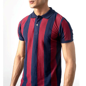 เสื้อยืดโปโลระบายอากาศได้ดีเสื้อยืดโปโลลำลองเสื้อยืดโปโลสีกำหนดเองโลโก้ได้ดีไซน์ล่าสุด - Product Image 5