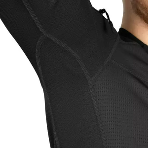 Men's Long Sleeve Casual Shirt Solid Pattern 200 Grams 100% Polyester Fabric Breathable Quick Dry Anti-UV "LACERTA" - Product Image 3