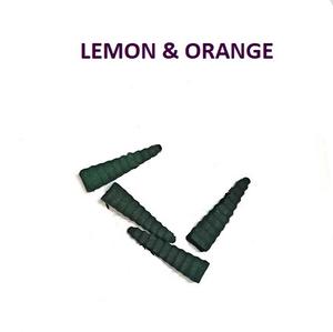 Natural Lemon & Orange Pyramid Backflow <b>Incense</b> <b>Cones</b> Wholesale Supply at Leading Price ( Green ) Home Decor Home Fragrance - Product Image 1