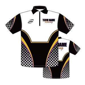 Venta al por mayor personalizable sublimación dardo Jersey Polo transpirable poliéster hombres deporte ropa dardo camisa - Product Image 2