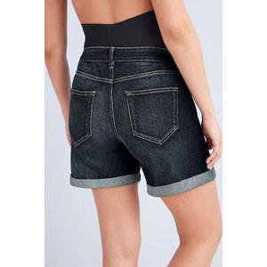 NUEVOS pantalones cortos de mezclilla casuales para mujeres Proveedor de tela elástica ajustada para ropa de gimnasia diaria y hombres de moda de verano - Product Image 3