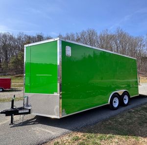 รถพ่วงบรรทุกสินค้าแบบปิด Nexhaul 8.5x16 7K รุ่น Rocket Series แบบไม่มีสกรู รับน้ำหนัก 2001-3000 กก. - Product Image 1