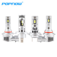 Ampoules LED pour voiture à lumière blanche 6000K, Plug and Play, H7 H4 9005 9006 H11, phares LED pour modèles de voitures A4 A3 A1 X2