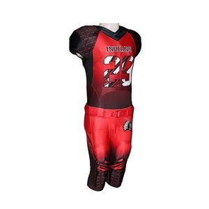 Uniforme de Fútbol Americano Personalizable por Sublimación, Transpirable, 100% Poliéster, para Adultos, Precio al por Mayor, Superventas - Product Image 3