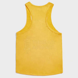 Vente directe usine – Débardeur homme en coton tricoté 100 %, fabriqué au Pakistan, haute qualité, service OEM, taille personnalisée, vêtements de fitness d'été - Product Image 2