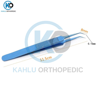 Ensemble d'instruments chirurgicaux personnalisés en acier pour greffe de cheveux, comprenant des pinces et des forceps, par KAHLU ORTHOPEDIC