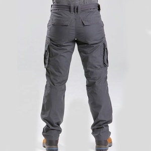 Pantalones Cargo de nueva calidad para hombres Ropa de trabajo duradera con múltiples bolsillos, material de alta calidad y diseño de longitud completa - Product Image 4