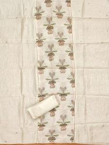 Designer Embossed <b>Print</b> Anti-Pilling Salwar Kameez Suit <b>Material</b> for Adults Ethnic Indian Pakistani Fashion Wedding Party Wear - Product Image 6