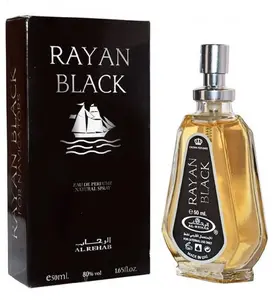 Eau De Perfume Rayan Black 50 Ml By Al Rehab Cho Nam Nước Hoa Ả Rập Oud Attar