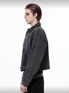 แจ็คเก็ตยีนส์สั่งทำพิเศษ พร้อมงานปักทั่วทั้งตัวเสื้อ สำหรับผู้หญิง ลายปักดอกไม้ แจ็คเก็ตยีนส์ผู้หญิง ปักโลโก้ตามสั่ง - Product Image 5