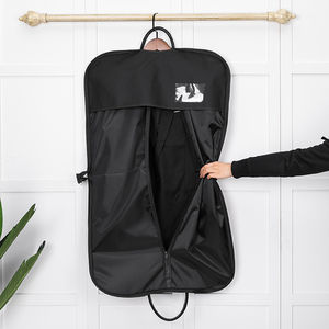 Custom Logo Garment Bag Suit Cover OEM Manufacturer Large Capacity Garment Bag for Long Dress and <b>Coat</b> Professional Garment Bag - Product Image 5