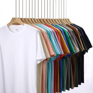 Color sólido Pima algodón grueso de alta calidad cuello redondo calle camiseta hombres blanco Camisetas De Vietnam - Product Image 3