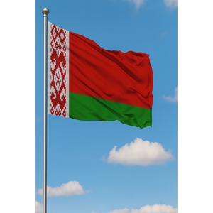 Drapeau en tissu pour extérieur de la Biélorussie - Product Image 3