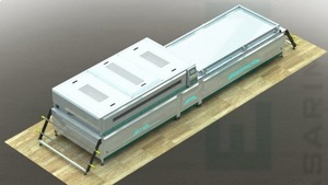 MPL.II.P.AUTO Vacuum Membrane Press <b>Machine</b> for Furniture Industry From Turkey Manufacturer PVC Foil <b>Lamination</b> Coating Wood MDF - Product Image 3