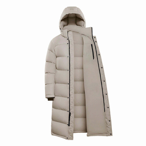 Chaqueta de Lona Personalizada para Hombre, Chaqueta Acolchada de Invierno, Ropa Exterior Ligera, Acolchada, con Capucha, Cortavientos e Impermeable - Product Image 1