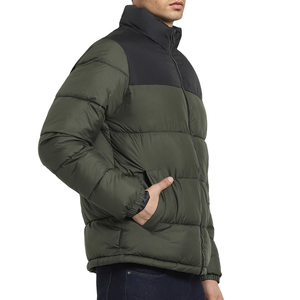 Nouvelle veste matelassée chaude d'hiver pour hommes de haute qualité OEM personnalisée avec impression, veste gonflée 2025, veste gonflée chauffante pour hommes - Product Image 5