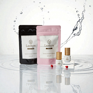 Pegamento para Extensiones de Pestañas Lashya, Resistente al Agua, Secado Rápido, Fuerte Fijación, Bajo Olor, PMMA, Etilcianoacrilato, Líquido en Botella para Uso en Salón, 7-8 - Product Image 3