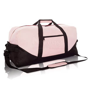 Sac polochon en nylon de grande capacité avec logo personnalisé pour le fitness, la salle de sport, le voyage, le compartiment à chaussures et les bagages pour sports de plein air - Product Image 1