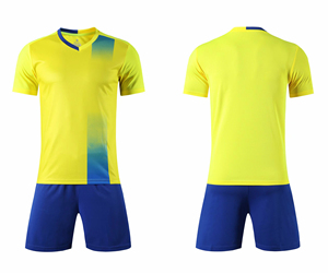 Ensemble de survêtement de football pour hommes 2025, maillots de football, shorts, uniformes de sport, costume, col en V, imprimé, entraînement, équipe, survêtement, dégradé - Product Image 4