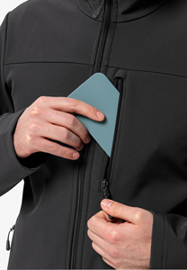 High Performance Softshell Jacket Waterproof Windproof Warm Breathable Outdoor Softshell Jacket for Men - Product Image 4