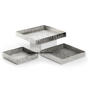 Ensemble de trois plateaux à chocolat Design personnalisé Plateau à chocolat fait main Dernière collection Plateau à chocolat fantaisie - Product Image 3