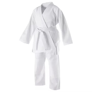 Kimono de Jiu Jitsu y Karate para Niños y Adultos, Ligero, 100% Algodón, Ropa de Artes Marciales con Cinturón Gratis, Color Personalizable - Product Image 2