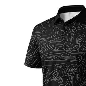 เสื้อโปโลกอล์ฟผู้ชาย แห้งเร็ว ผ้าสเตรช ใส่สบาย เสื้อโปโลกอล์ฟ ชุดกีฬากลางแจ้ง - Product Image 6