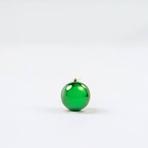 Adornos Navideños de Plástico Verde, Juego de 3 Piezas, Bolas de 12 cm de Diámetro y Adornos para Árbol - Product Image 2