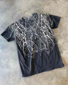 Camiseta Casual Extra Grande para Hombre, 100% Algodón Satinado, Logotipo Personalizado, 260G, Impresión Serigráfica, Venta al Por Mayor - Product Image 5