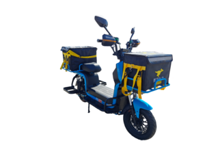 Veicolo Elettrico per Consegna Pasti 60V1200W, Motocicletta Elettrica per Trasporto Urbano Efficiente - Product Image 3