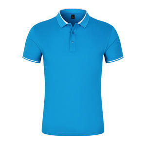 T-shirt blanc respirant en coton à la mode de conception de haut prix bon marché polos unis doux polos avec logo personnalisé - Product Image 6