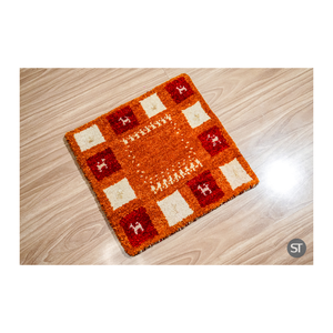 พรมปูพื้นแบบถักมือสไตล์เปอร์เซียพรมหนาทนทานสำหรับห้องนั่งเล่น - Product Image 6