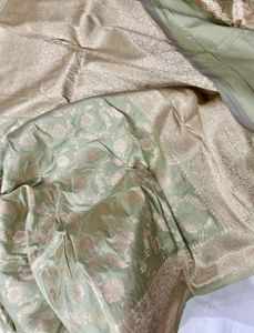 Mysore Sari de seda/Patola Sari de seda/Paithani Sari de seda Chanderi Sari de seda Tussar Sari de seda Uppada Sari de seda Gadwal - Product Image 3