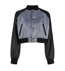 Vêtements de sport Veste courte en satin de football Vêtements décontractés pour femmes personnalisés Concevez votre propre veste universitaire de baseball américain - Product Image 6