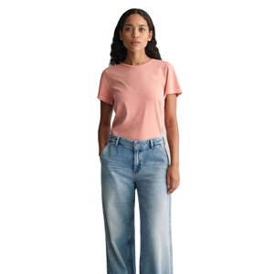 Camiseta Sunfaded de moda para mujer, alta calidad, ecológica, 100% algodón, cómoda, transpirable, informal, trajes de invierno a la moda - Product Image 1